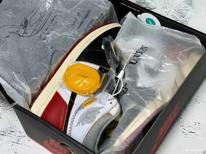 Chep Onekick Air High 1 x BV1300-106 OG Union Retro Jordan 0429